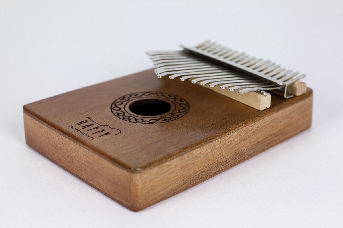 Happy Instruments | Kalimba muziekinstrument | Duimpiano | 17 tonen | Mbira